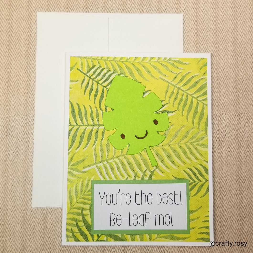 Leaf Encouragement Cards