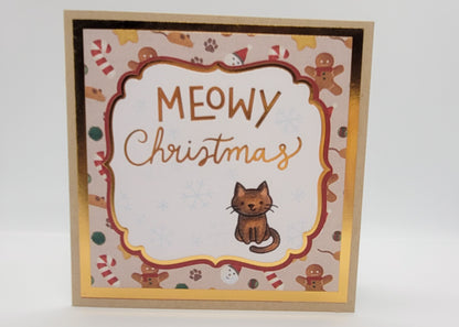 Square Pet Holiday Cards