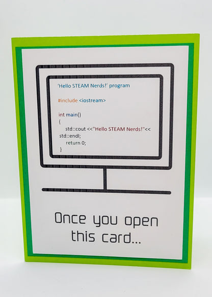 STEAM Nerds Card Set