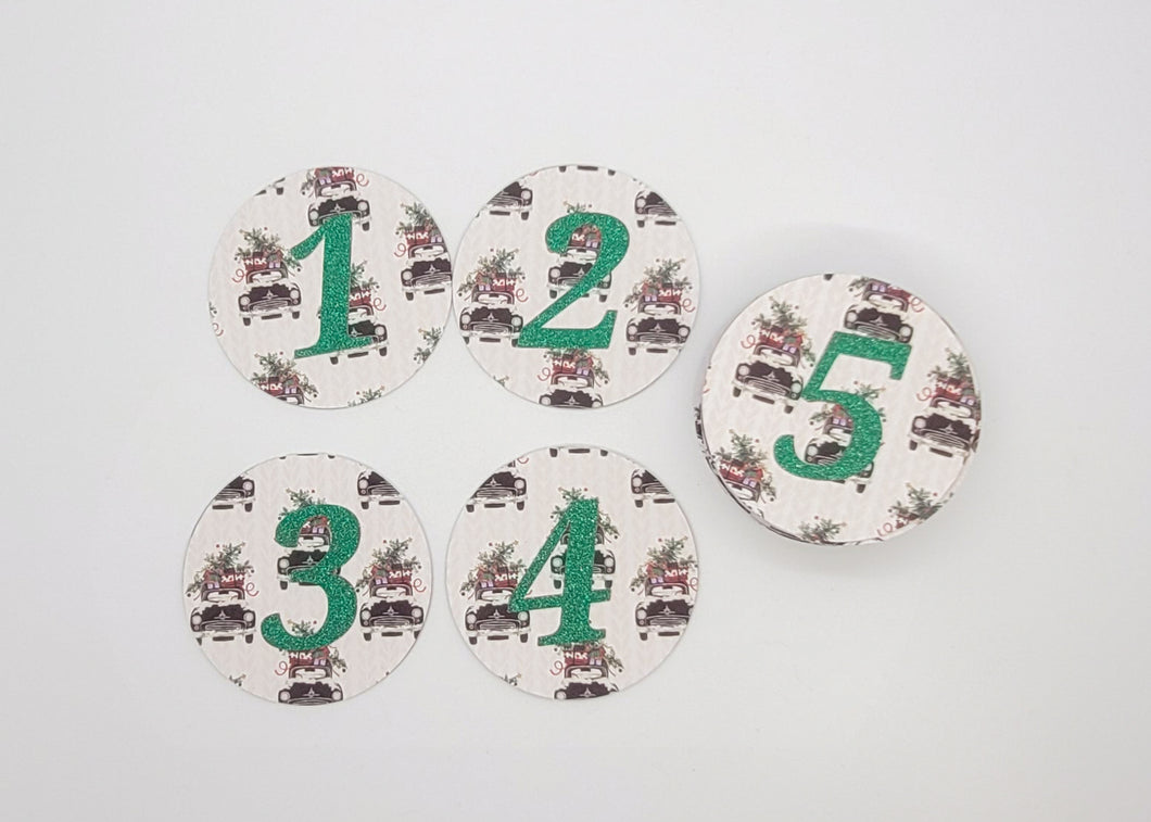 Advent Holiday Gift Tags